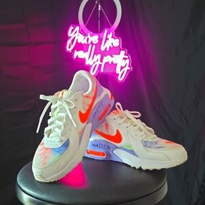 Nike Air Max Excee Running Shoes Women's Size 6.5 DD9671-900 White Purple